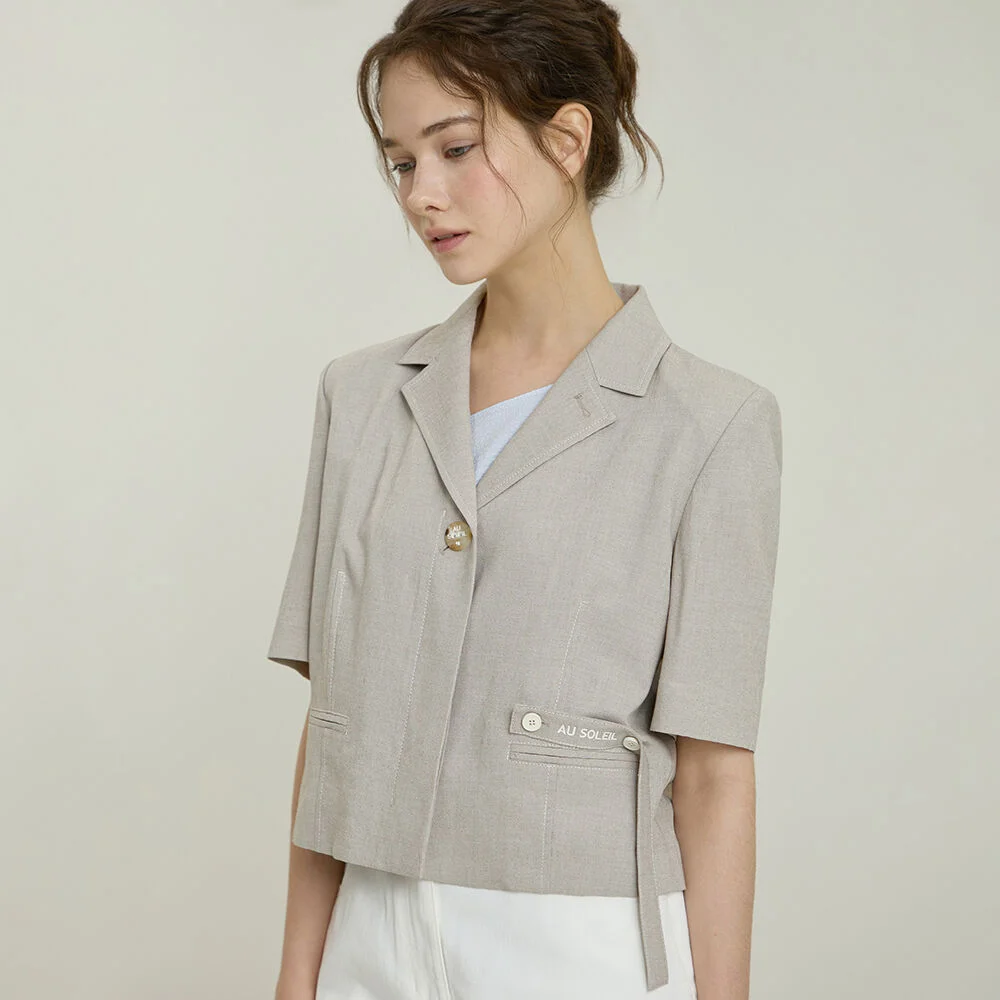it MICHA 隱藏 鈕扣 單片裝 外套 ITP7WJK700_2colors