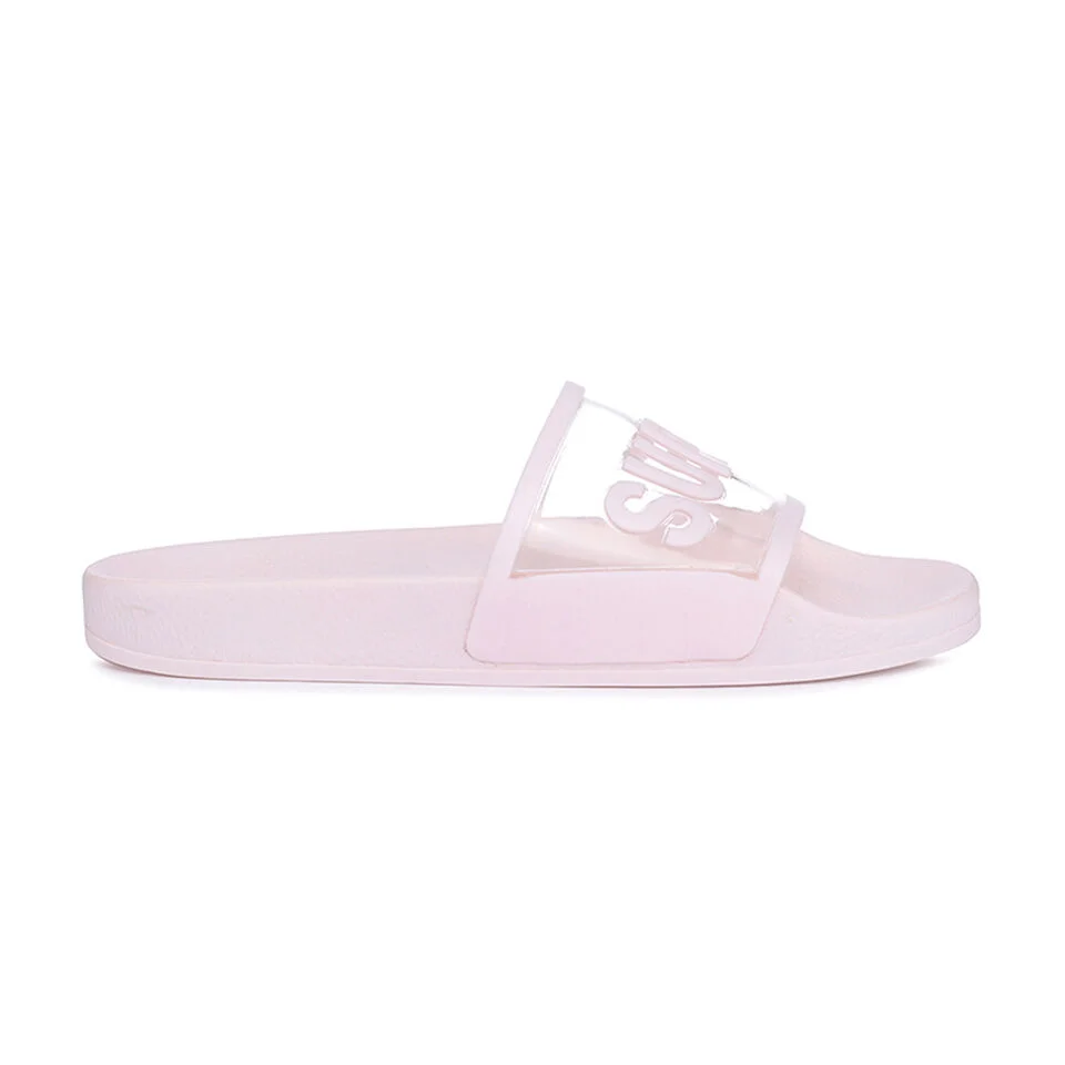 Superga 1908 拖鞋 清透 Identity 粉色_S51138WA0F