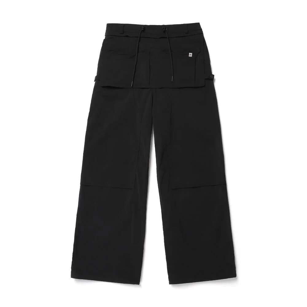 髮根 女裝 工裝 褲子 Black (S26MWRPT67)