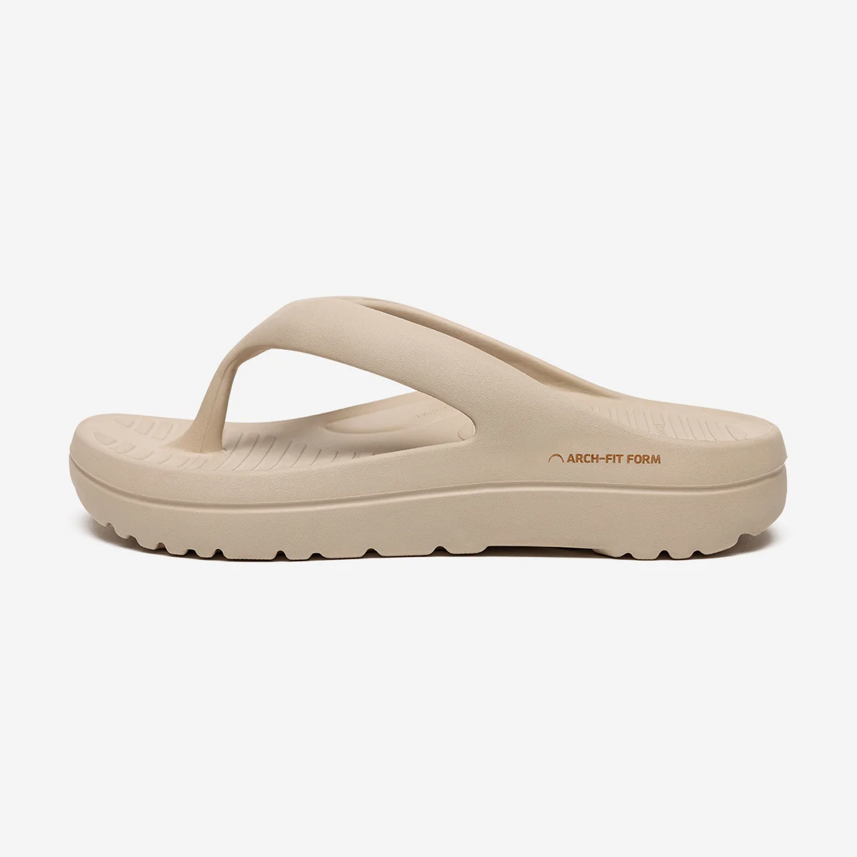 拱形-剪裁 泡棉 人字拖 Sahara Beige