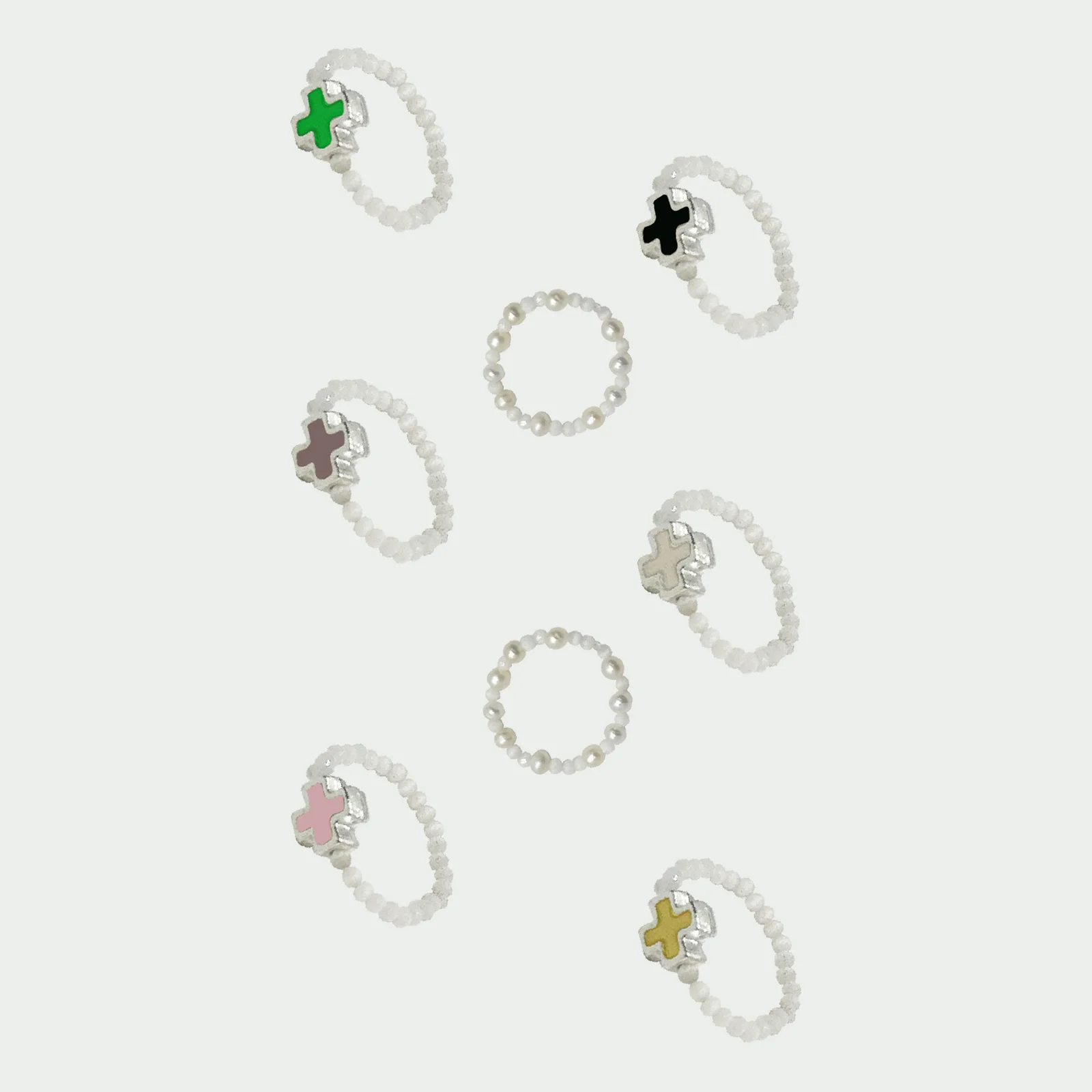 Drizzle Syrup Ring Set - Cats Eye (6color)