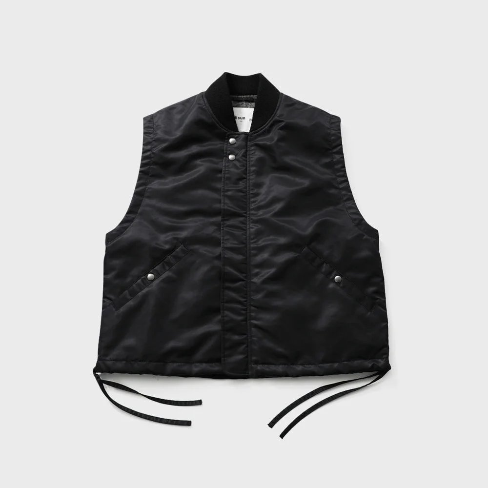 Cooper Nylon Vest Black