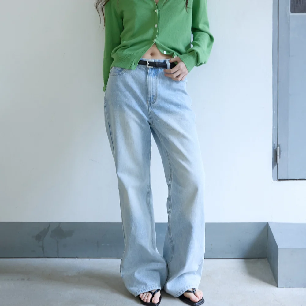 Flared Bootscut Denim Light blue