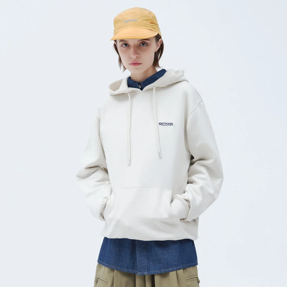 MINI LOGO SWEAT HOODIE (CREAM)