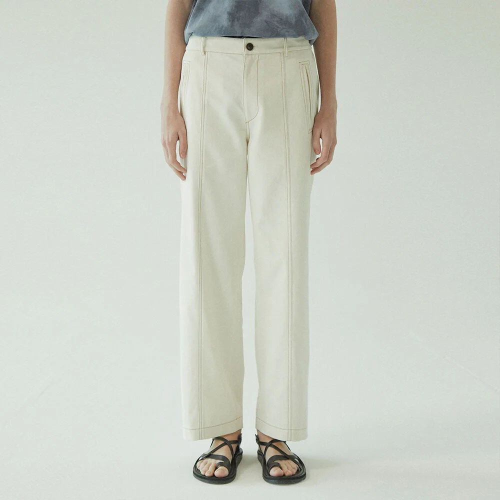 BIO WASHING COTTON PANTS