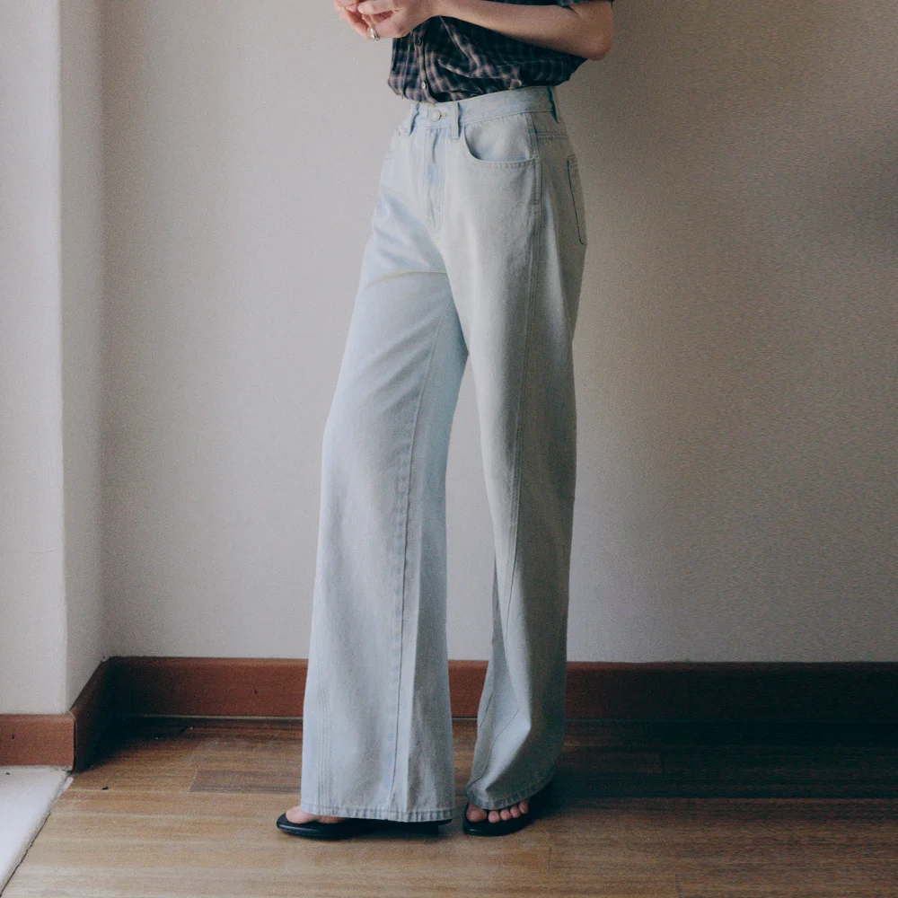 Avo Side Line Loose Denim (Light Blue)