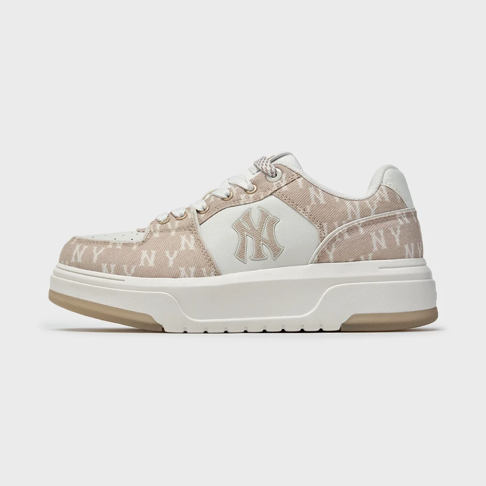 厚底內裡 牛仔 Monogram SL NY (Cream)
