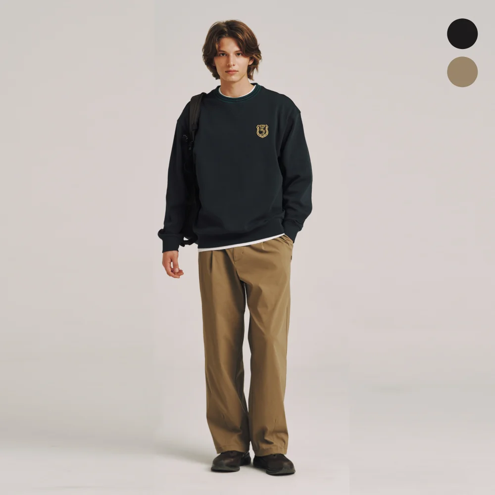 網球 League 寬版 休閒卡其 褲子 (2color)