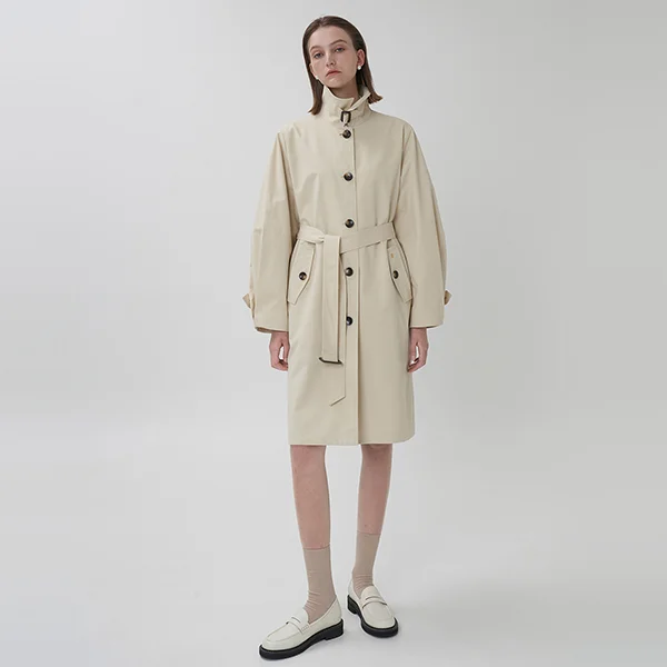 CLASSIC SINGLE MAC TRENCH COAT S (CT-1417)