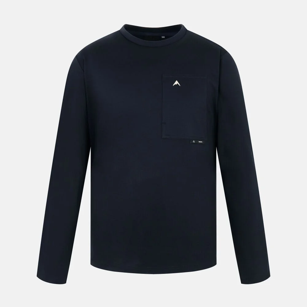 NEPA/Official Direct 7JE5366 通用 C/P 口袋 長袖 圓領 T恤