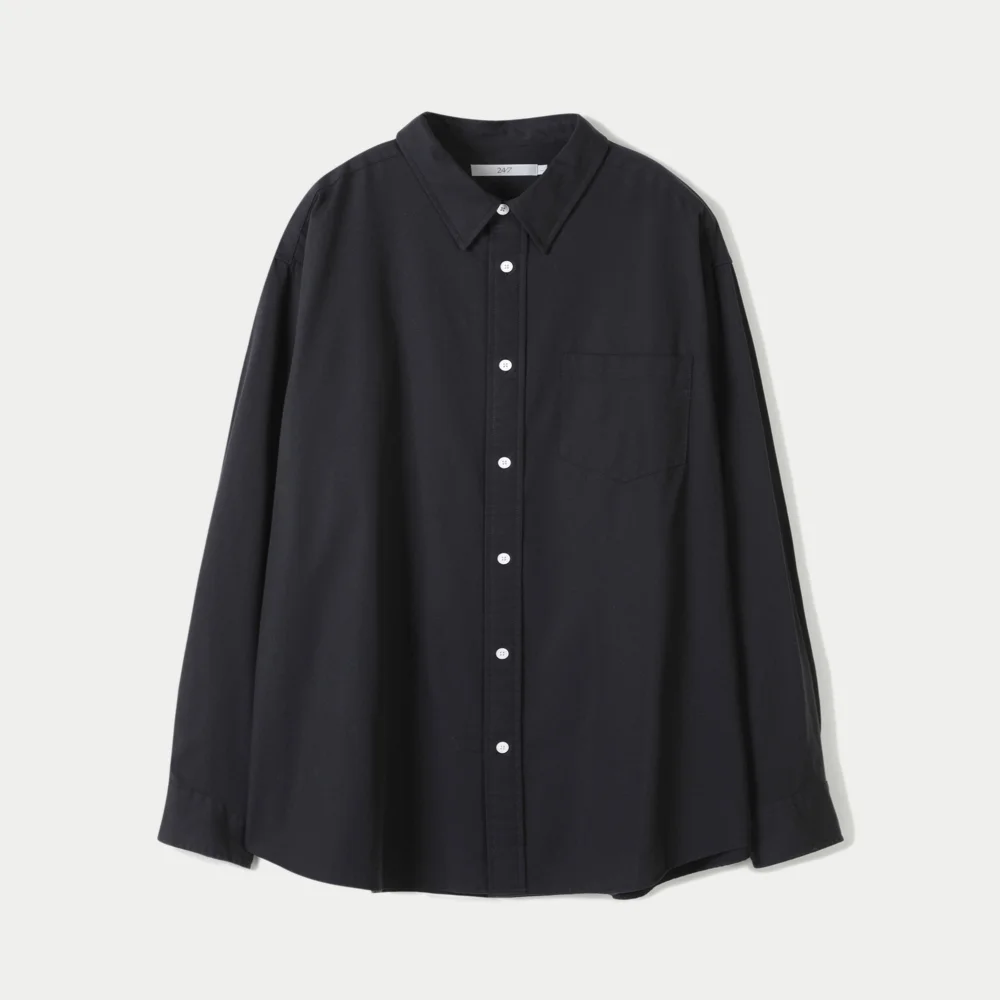 COMPACT STRETCH OXFORD SHIRTS DARK NAVY (247)