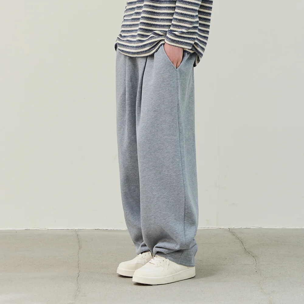 M1076 WIDE LONG SWEAT PANTS(3COLORS)