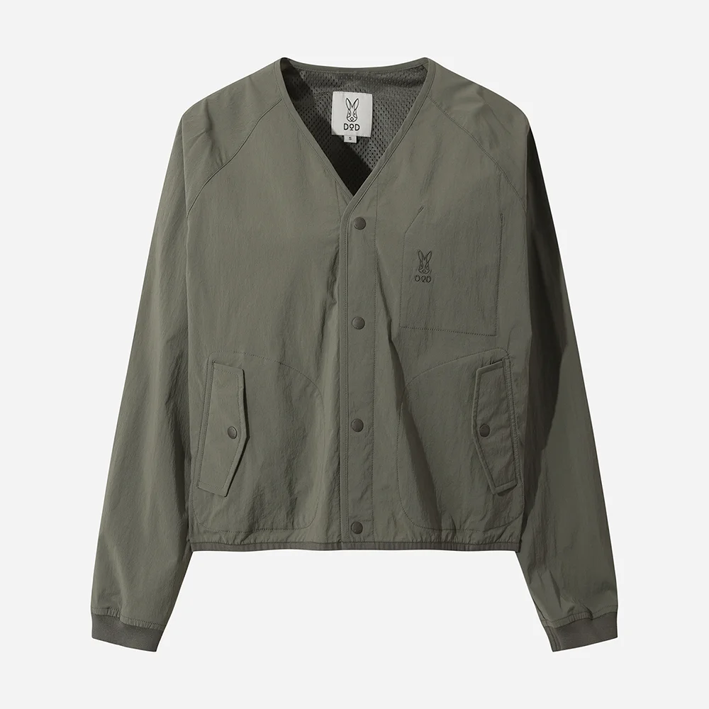 女裝) Miro 開襟外套 外套(DARK GREY)