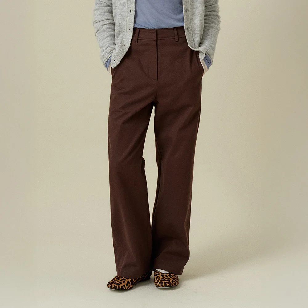 RIO COTTON PANTS_BROWN