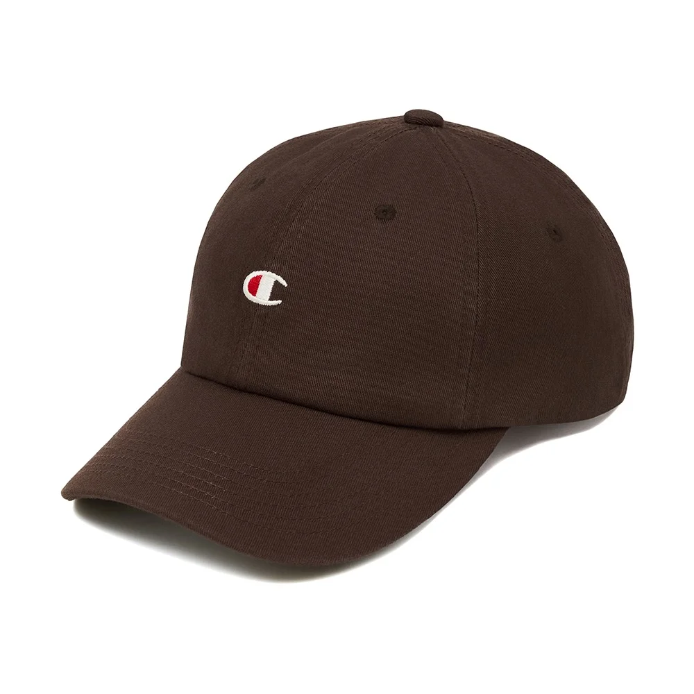 C標誌 斜紋 純棉 棒球帽 Brown