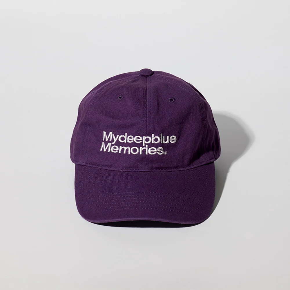 MM MY MEMORIES WASHED CAP (PURPLE)