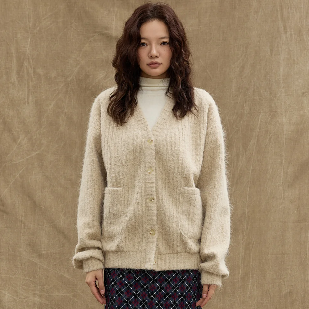 Oversized Wool Cardigan