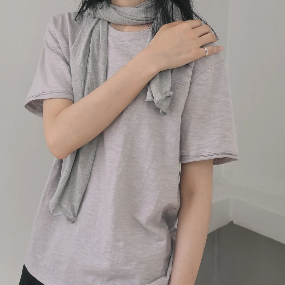 Roll T-shirt Dusty Pink