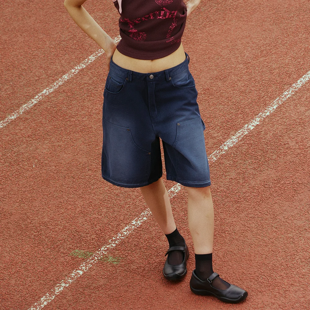 OXFORD CARPENTER SHORTS NAVY