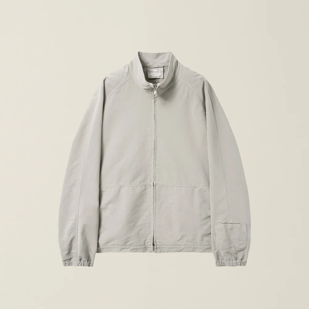 COTTON POCKET BLOUSON BEIGE