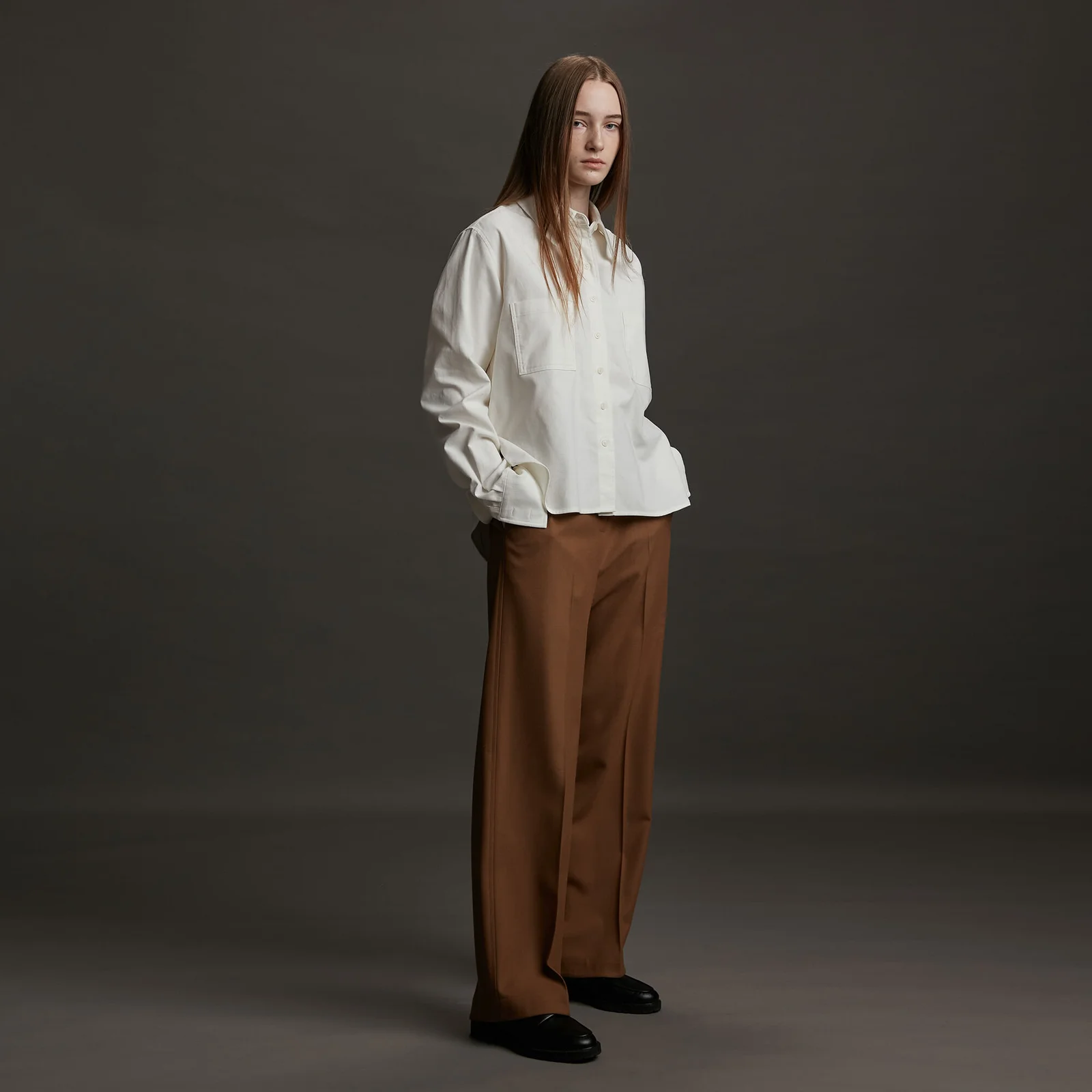 Pants eBand Tencel Wool Blend Camel