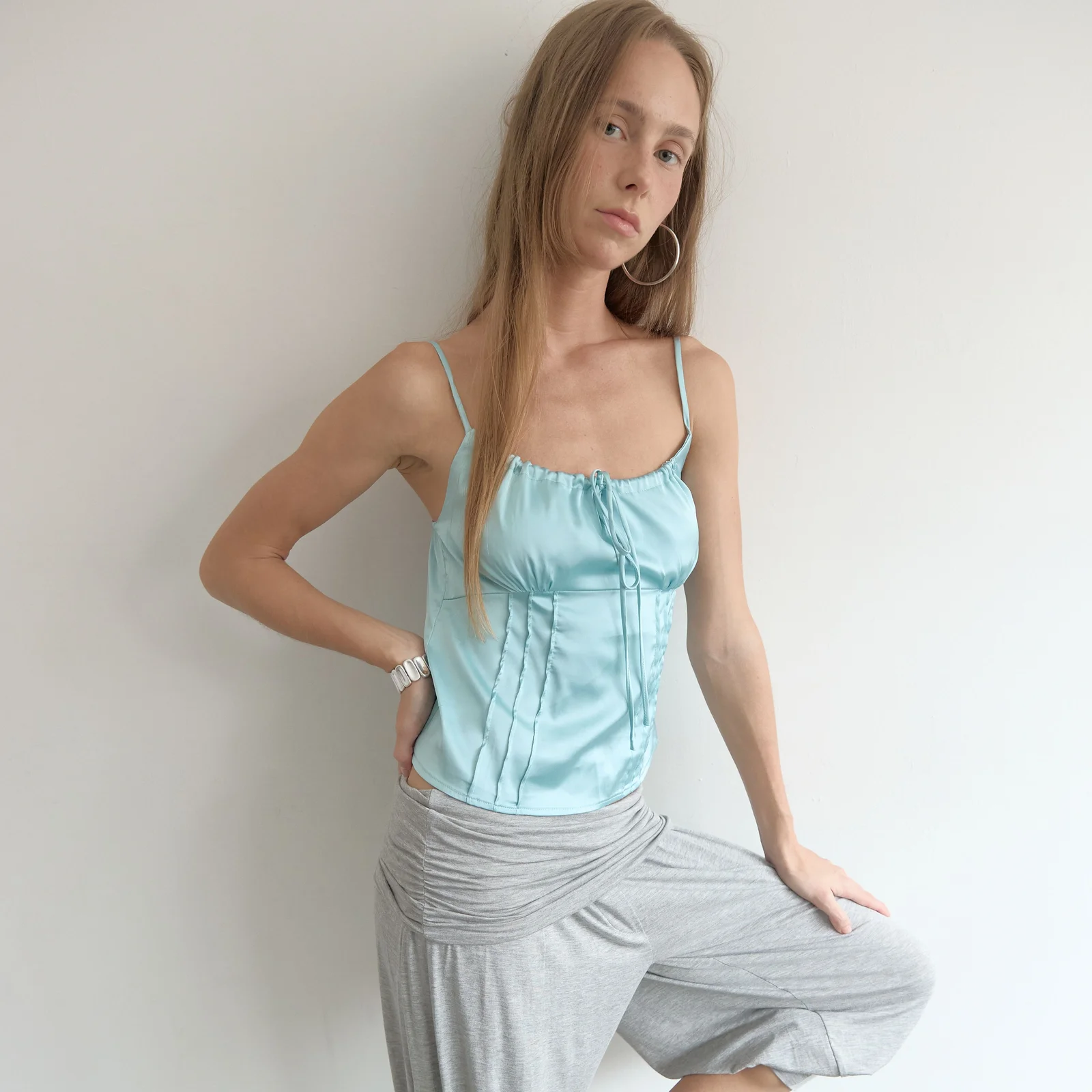 SILK TOUCH CAMI (MINT)