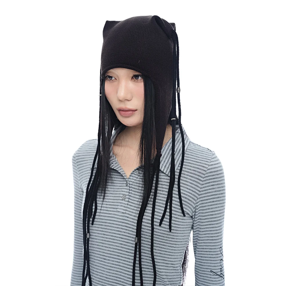 流線 肩帶 冷帽_黑色