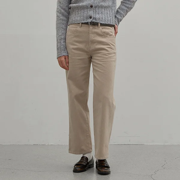 SELINA HEAVY COTTON FLEECE PANTS (PT-5470)