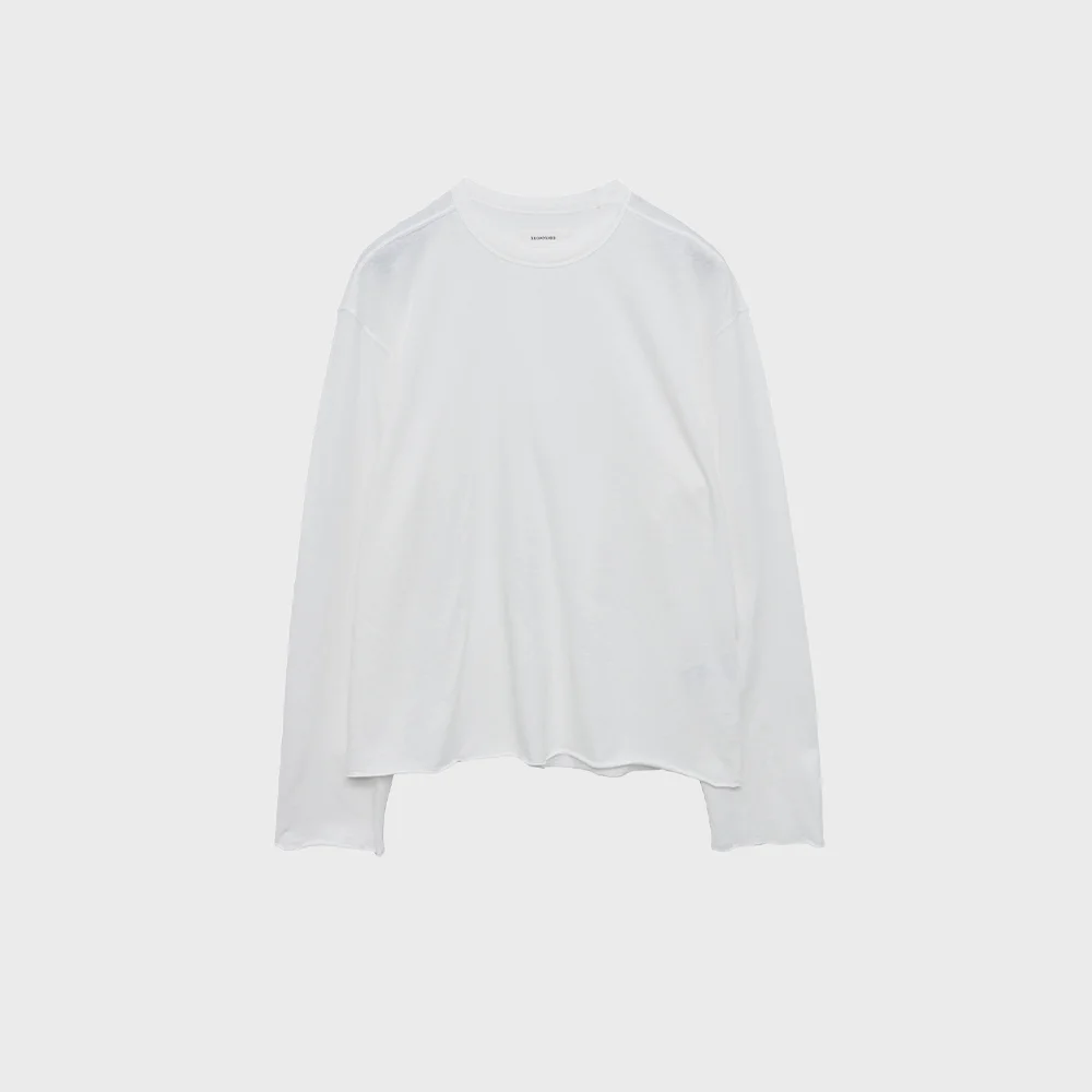 Cut Off Long Sleeve, Ivory