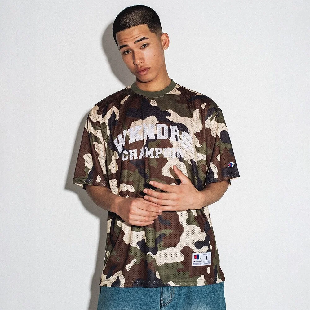 Champion X Wicanders 網布 針織 T恤 Camo
