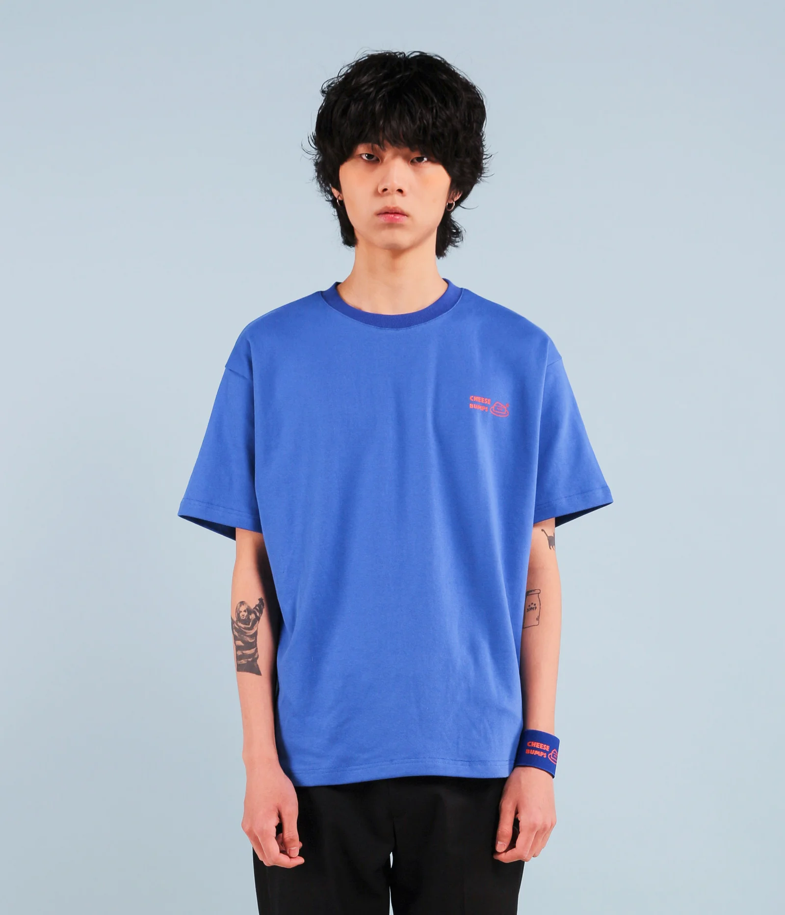 BUMPS T-SHIRT / BLUE