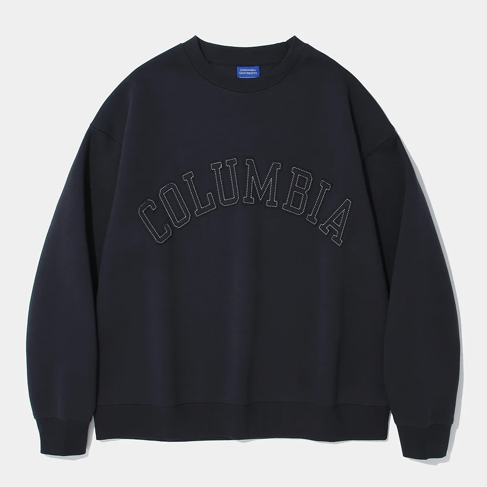 BIG ARCH FLEECE SWEAT SHIRT_CROWN NAVY