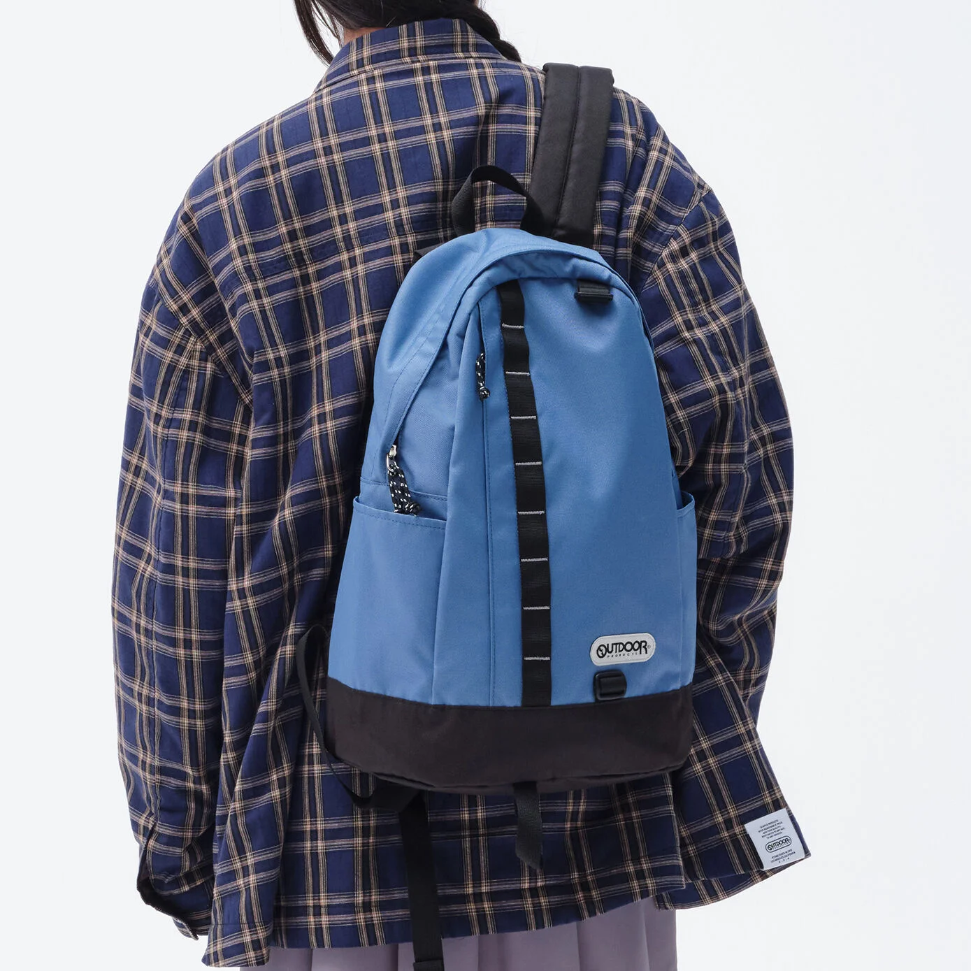 織帶 背包 (藍色)