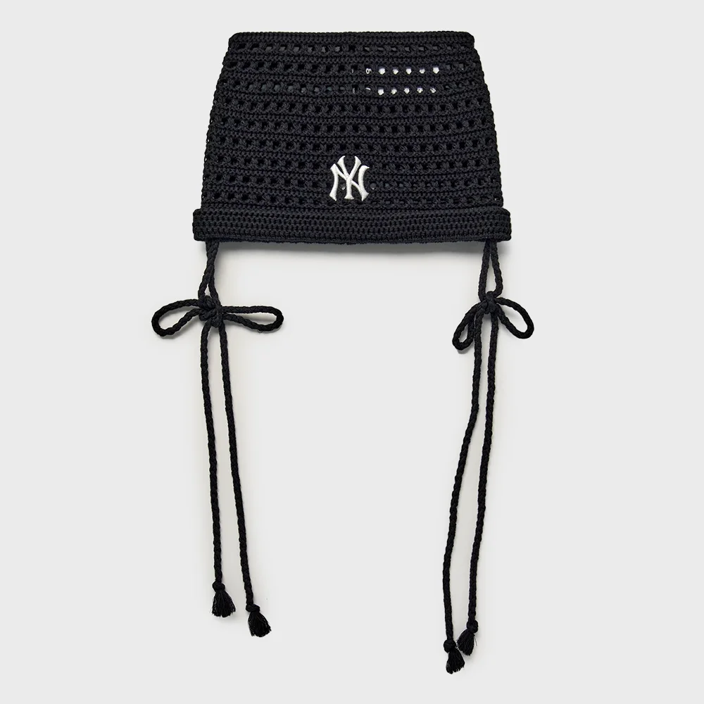 夏季 蝴蝶結 Miyaong 冷帽 NY (Black)
