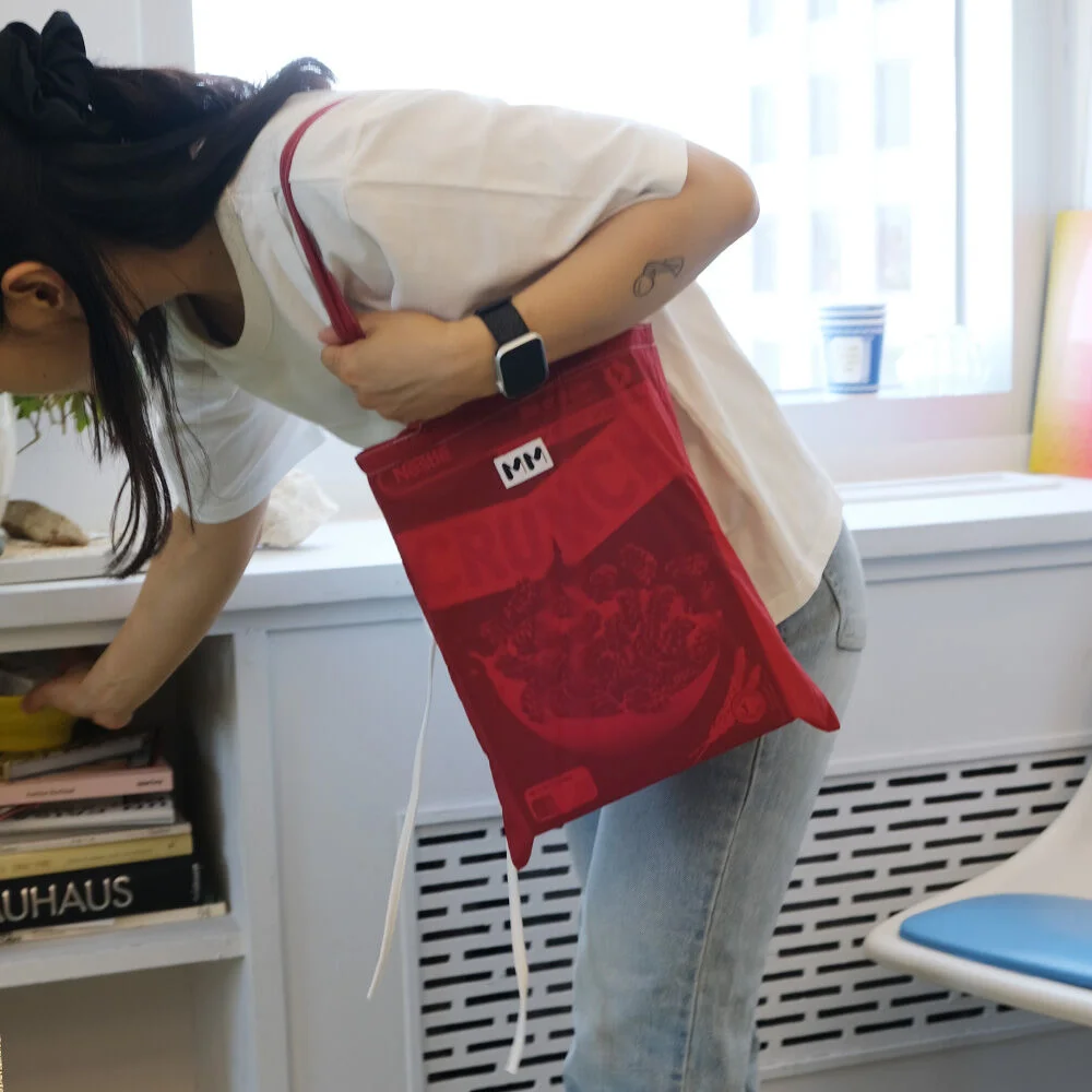 Clear Light Bag Love Red