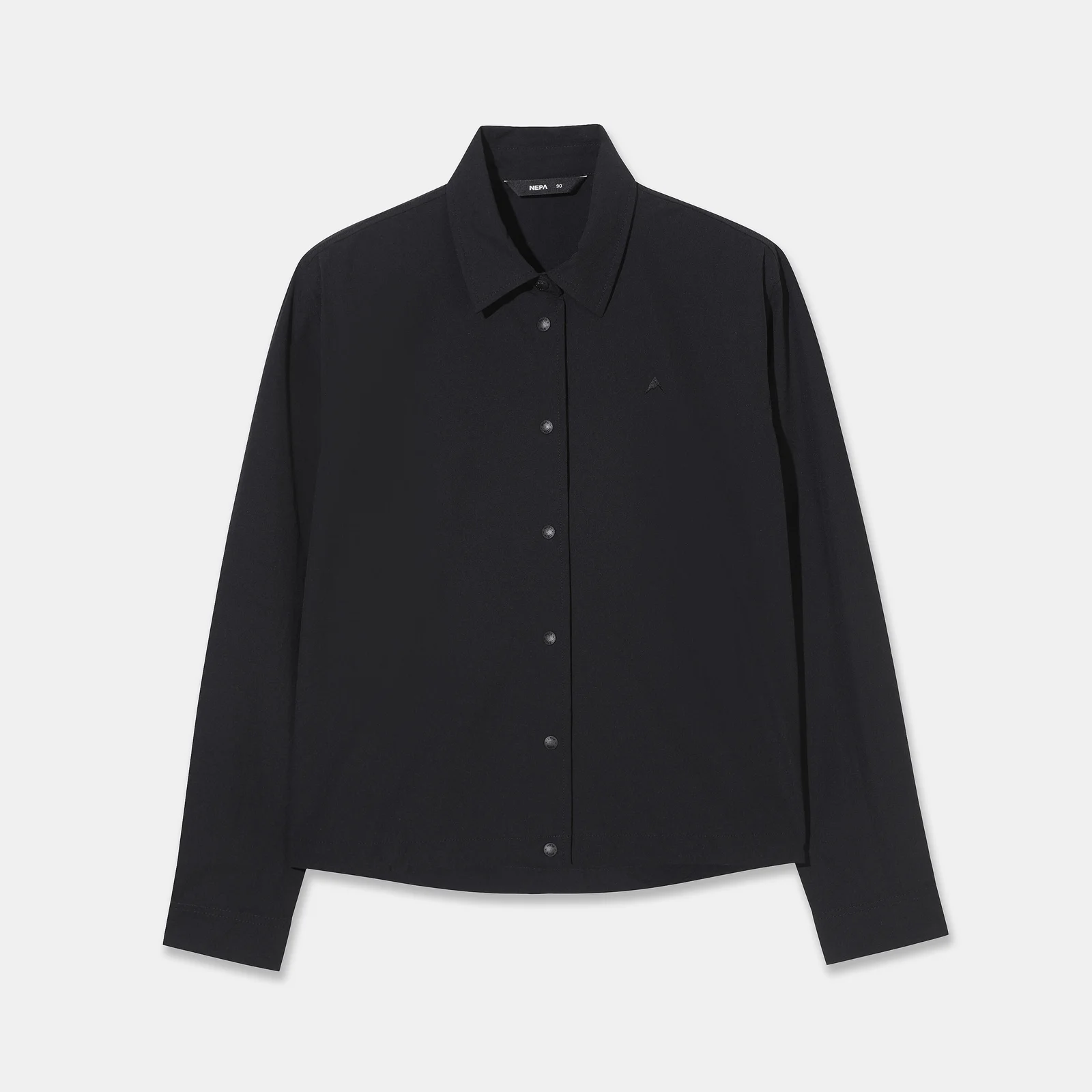 NEPA/Official Direct 7M41562 女裝 Compo 涼感 長袖 襯衫外套_BLACK