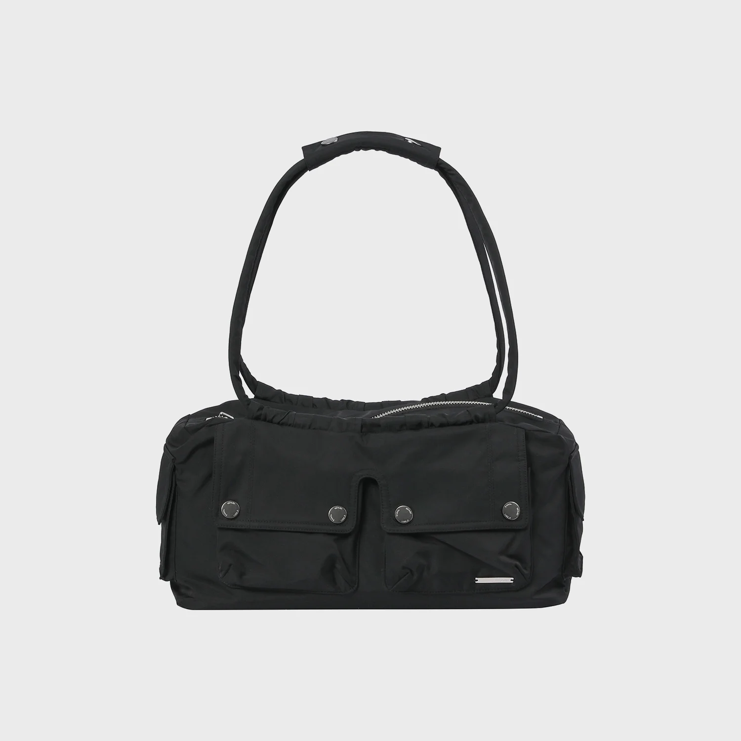 Square pocket bag BLACK