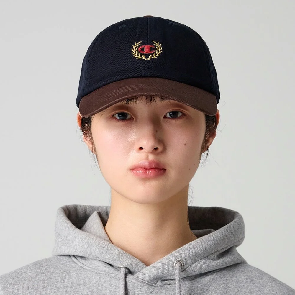 C標誌 撞色 棒球帽 Navy