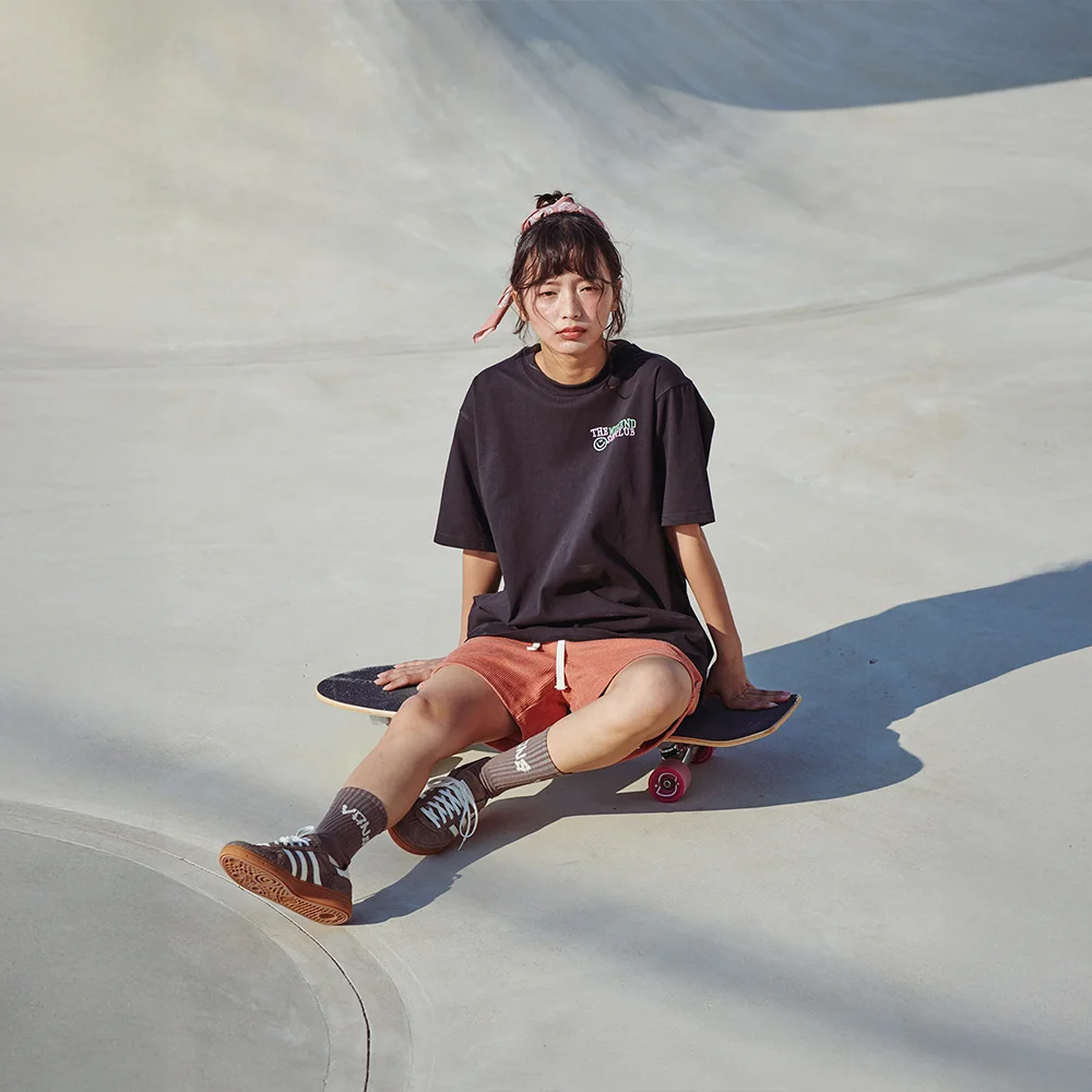 Aren Print T-Shirts Black