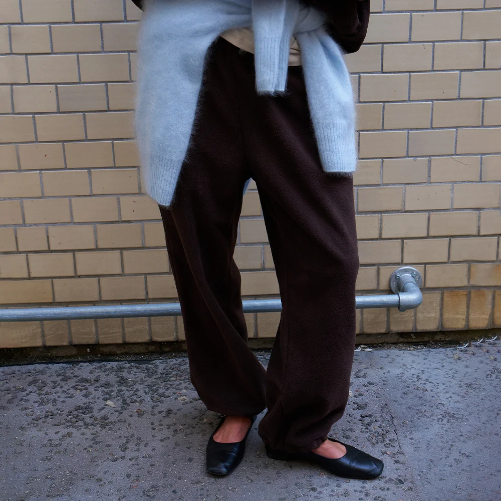Free Fleece Pants (Brown)