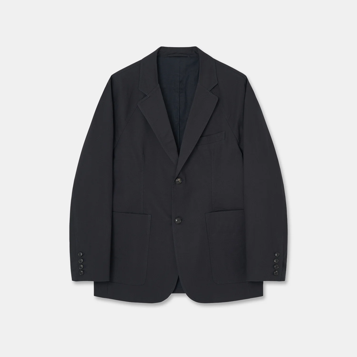 VINTAGE POPLIN RAGLAN JACKET DARK NAVY