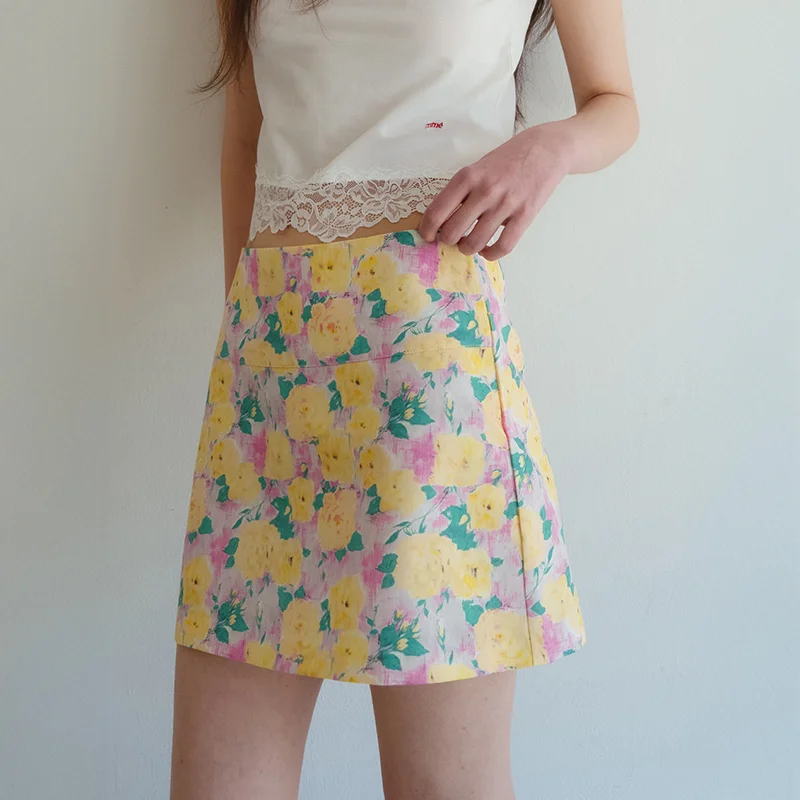 Lorave 碎花迷你裙_Lorave Skirt