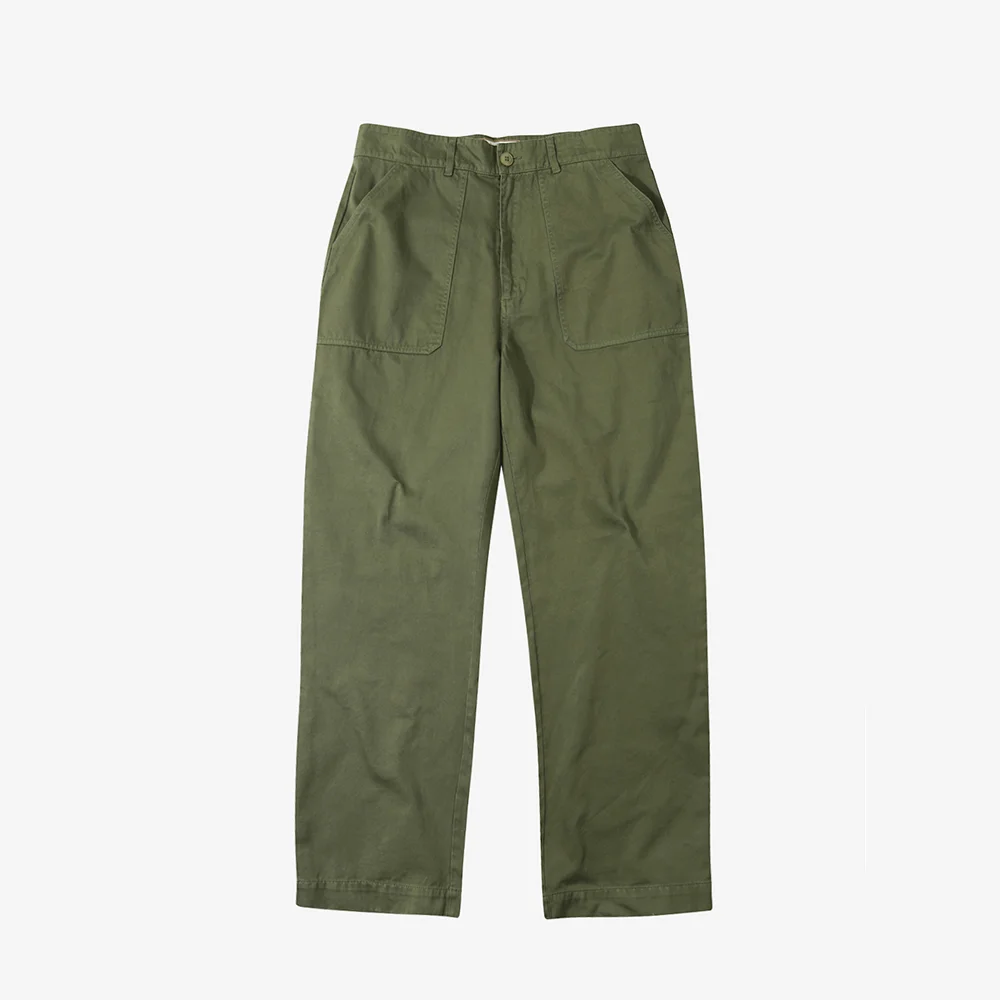 PASCAL- Gabardine work pant_Khaki