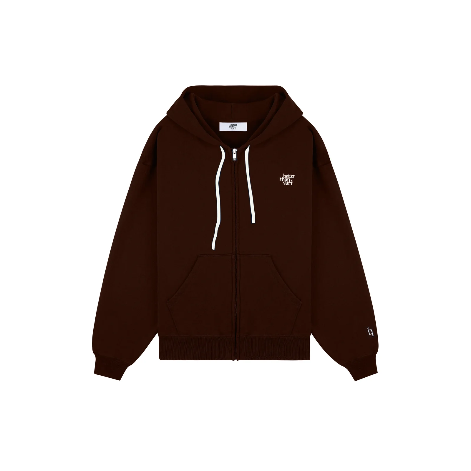 EUPHORIA ZIPUP HOODIE - BROWN