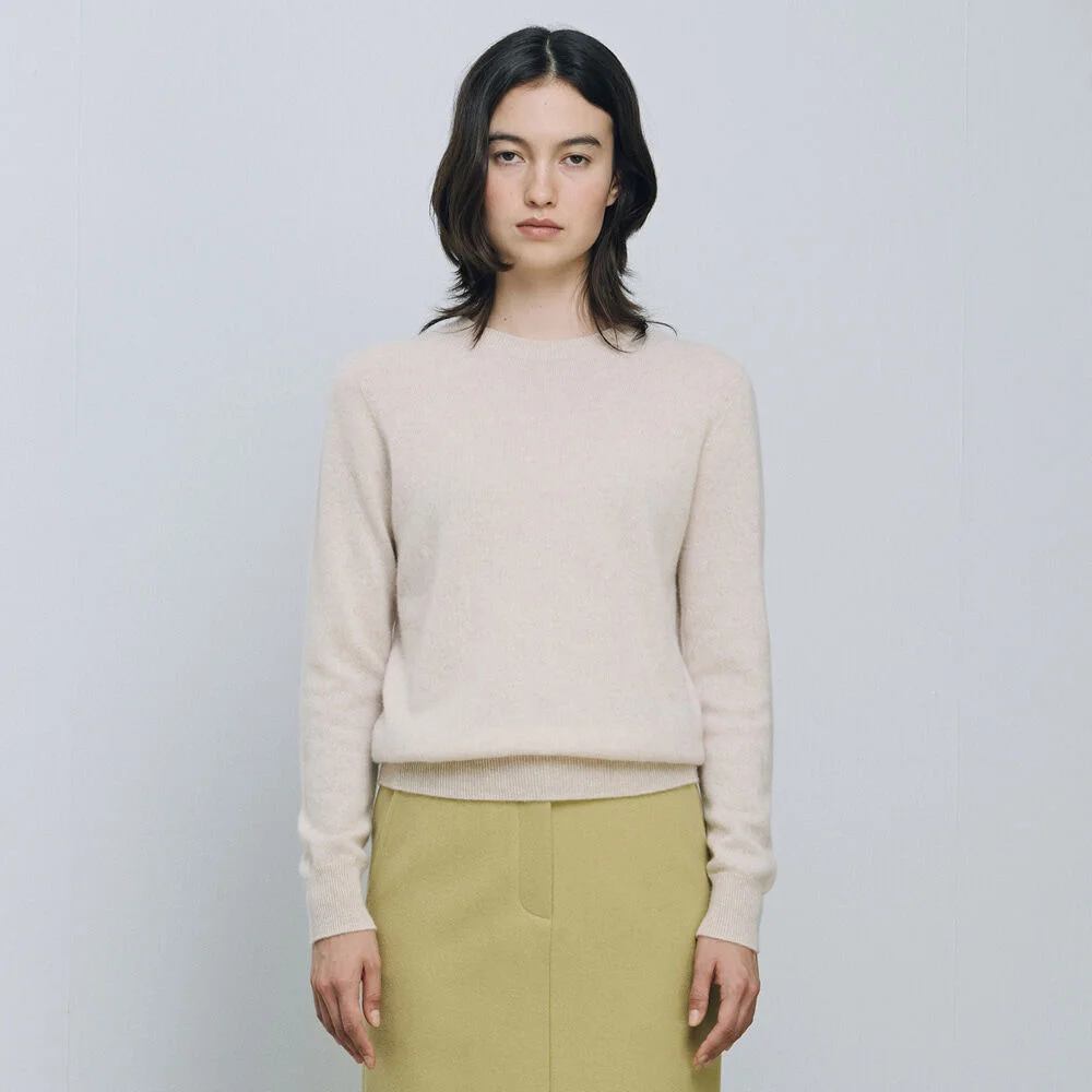 Agnes Cashmere Knit (Oatmeal)