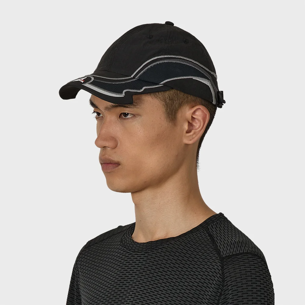 (U) PURSUIT 6 PANEL CAP (BLACK)
