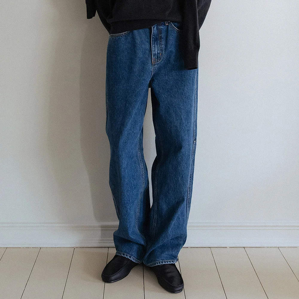 Vintage Blue Denim Pants L821_9G