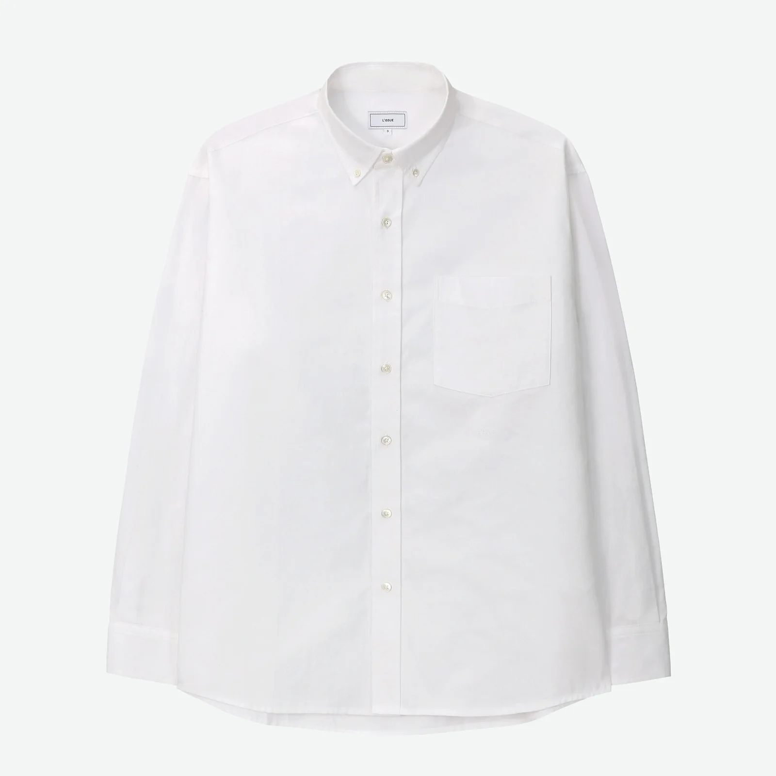 Cornell Oxford L/S Shirt White