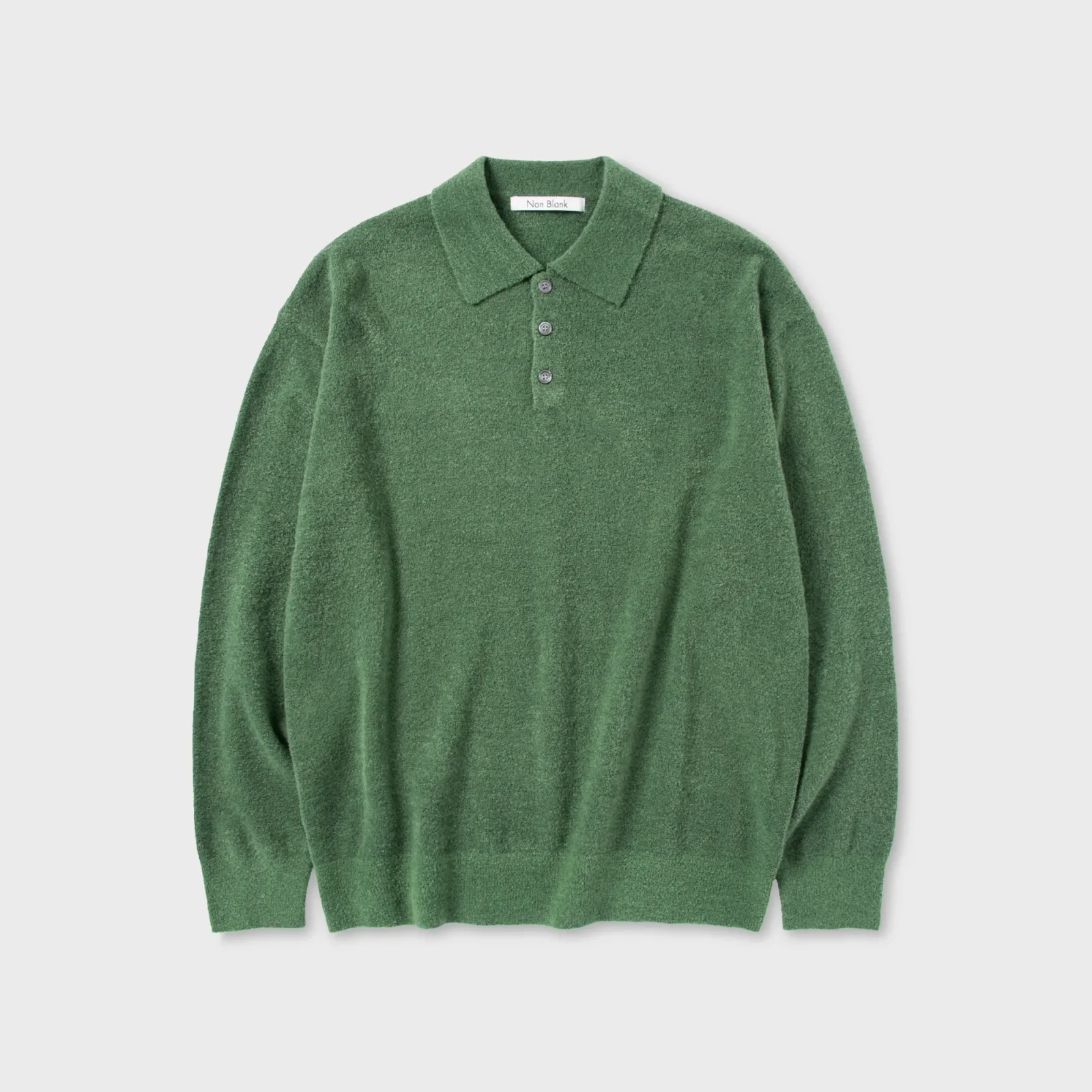 Polo 衣領 針織衫_GREEN
