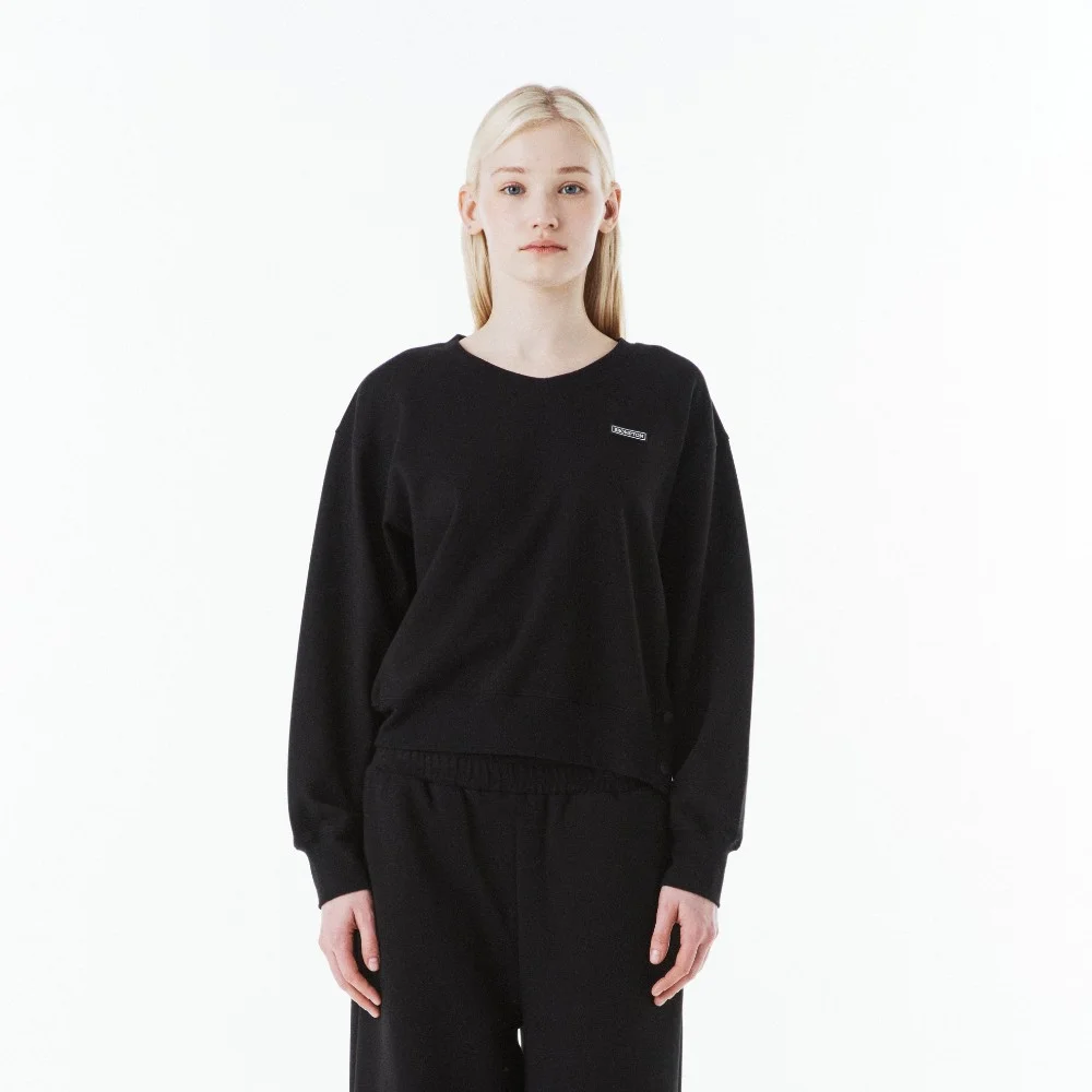 W SWEATSHIRT - BLACK (P261WSW160)